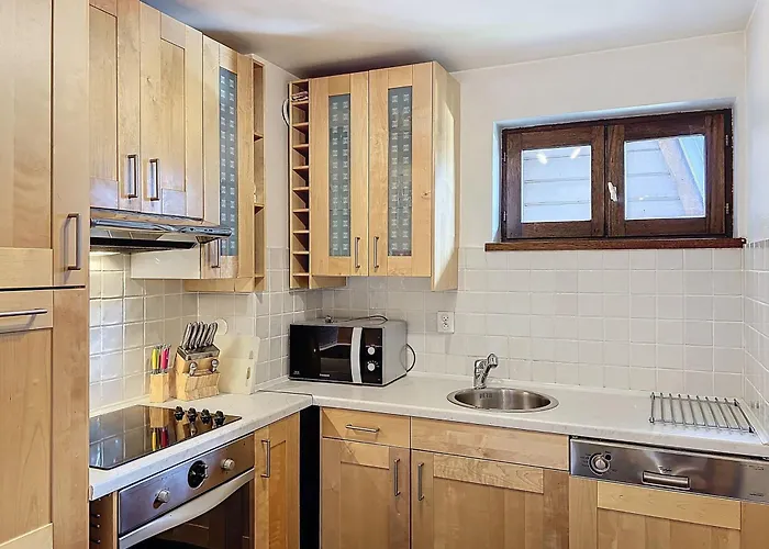 Appartement Chamonix Centre, 4 Pers, 2 Ch. avec Balcon, Parking, Proche Téléphérique et Remontées - FR-1-507-24 Apartamento Chamonix Mont Blanc